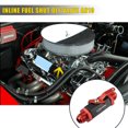 thumbnail image 2 of Unique Bargains AN10 Shut Off Valve Fuel Fitting fuel Flow Control Valves Inline Fuel Fitting Flow Drain Control Cut Off, 2 of 6