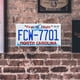 thumbnail image 3 of Placa Metal Vintage Carolina Del Norte Pintura Hierro Rectangular Pared 30 X 15 Cm, 3 of 9