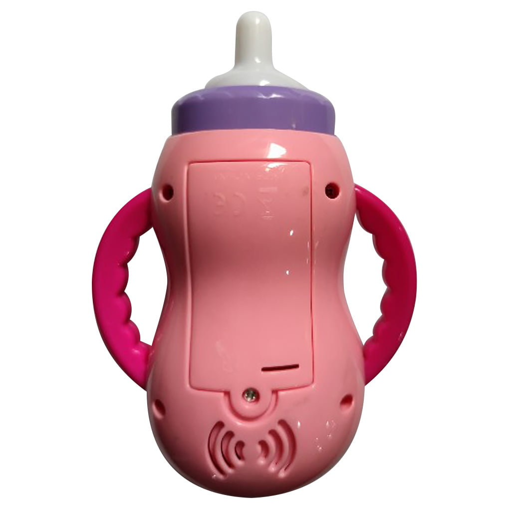 Kids Sound Milk Bottle Toys Safe Music Light Feeding Bottle Musical  Learning Educational Toys
