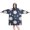 Dark Blue Sun-3, variant on Wearable Oversized Blanket,Dark Blue Sun Moon Star Eye Planet Pattern Wearable Blanket Hoodie for Adults,Cozy Hooded Blankets with Super Pockets,Super Warm Fuzzy Pullover for Women & Men