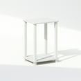 thumbnail image 3 of Furinno Simplistic Compact Bedside Table, Nightstand, White/White, 3 of 6