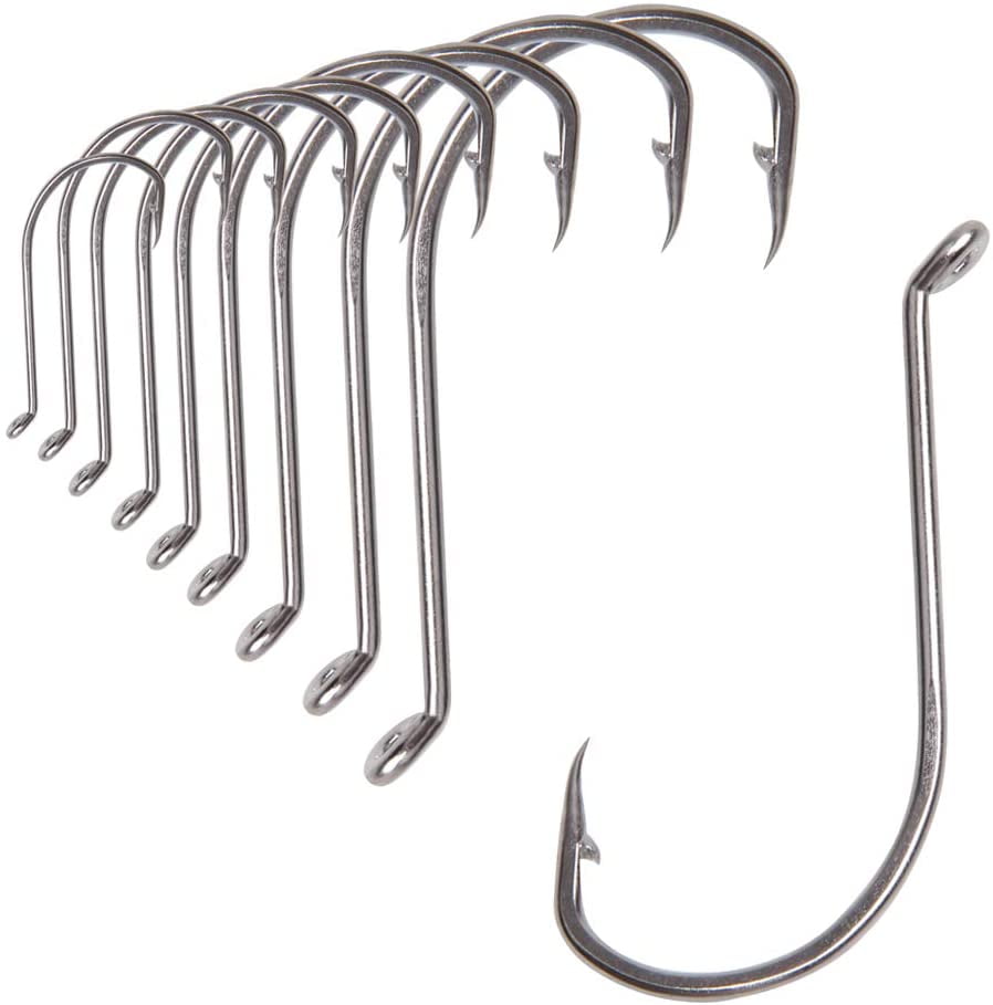 Hooks 120 Red and Bronze Assortment Style 084 Sizes 2 4 6 8  8 FREE PLANO BOX 