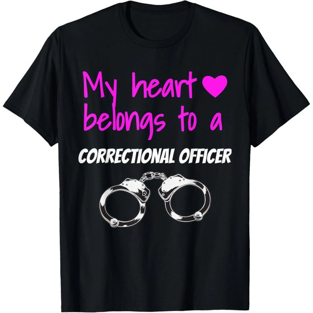 Playera para Mujer - Regalo para Esposa o Novia de Oficial Penitenciario