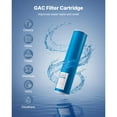 thumbnail image 2 of KFFKFF Whole House Water Filter Replacement Cartridge, 4.5" x 20" GAC Activated Carbon, Replacement Filter for Whole Home Water Filtration System, Reduce Chlorine, Chemicals, VOCs, Taste, Odor, 2 of 9