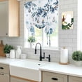 thumbnail image 5 of Blue Gnomes Christmas Balloon Curtains for Bedroom/Front Door/Bathroom, Xmas Ball Gifts Botanical Snowflake Tie Up Curtains 63 Inch Length Light Filtering Kitchen Curtains Shades for Windows 46"x63", 5 of 8