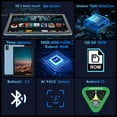 thumbnail image 3 of Android 15 Tablet,16GB RAM,128GB ROM+1TB Expand, T606 8-Core,Incell ips Screen,8000mAh ,10.1 inch Tablets,23MP Camera,Two speakers ,Tablet with keyboard,case,Pen, 3 of 11