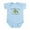 Sky Blue, variant on CafePress - Grandpa Says I'm A Keeper Infant Bodysuit - Baby Light Bodysuit, Size Newborn - 24 Months