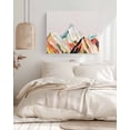 thumbnail image 3 of Mountains Grey Wall Art for Living Room,Canvas Picture Wall Decor for Bathroom Bedroom,Coloured Multi Abstract Modern Painting Painting Artwork for Office Kitchen Hallway Dining Room Decor 20"x24", 3 of 8