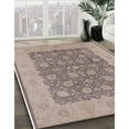 thumbnail image 2 of Ahgly Company Indoor Rectangle Mid-Century Modern Rose Purple Oriental Area Rugs, 5' x 8', 2 of 6