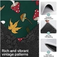 thumbnail image 3 of Red Mushroom Leaf Green Pattern Kitchen Rugs Sets Of 3,Kitchen Runner Rugs Non Skid Washable,Decorative Kitchen Floor Mats for Kitchen,Sink,Laundry,17"x30"+ 17"x47" + 17"x59", 3 of 6