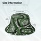 thumbnail image 3 of Balery Green Snakeskin Sombreros para el sol para hombre y mujer, sombrero de pescador con UPF 50+, 3 of 6
