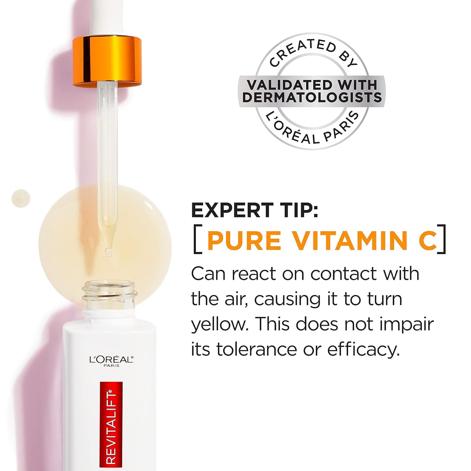 Loreal Paris Revitalift 12% Pure Vitamin C + E + Salicylic Acid Brightening Serum