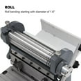 thumbnail image 6 of Kaka Industrial Metal Brake, 8 inch, 3-in-1 Combination Shear Brake Roll Machine, 20Ga, 90 degrees Slip Roll Machine 3-in-1/8, 6 of 8