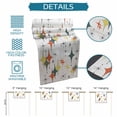 thumbnail image 6 of Colorful Diamond Table Runner 120 Inches Long Farmhouse Dress Scarves, Modern Geometric Middle Century White Dining Tablerunner for Coffee Table/Kitchen Island/Party Décor, 13" x 120", 6 of 8