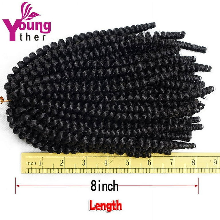 Fayasu6 Packs Spring Twist Braiding Hair Spring Twists Bomb Twist Hair  Synthetic Fiber Fluffy Twist Crochet Braids Low Temperature Twist Crochet  Hair for Black Women Hair Extensions 