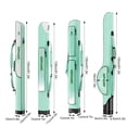 thumbnail image 4 of tamizeot Fishing Rod Bag Waterproof Fly Fishing Pole Case For Up To 15 Rods Portable And Durable Bag 3, 4 of 6