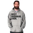 thumbnail image 5 of Best Husband Ever Trophy Hubby Gift Hoodie Hooded Sweatshirt Men Brisco Brands S, 5 of 6