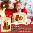 thumbnail image 3 of Elainilye Dog Christmas Advent Calendar 24-Day Countdown Decoration Set for Christmas Tree Fireplace Home Decor, 3 of 6