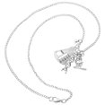 thumbnail image 1 of Creative Chemistry Themed Necklace Lab Equipment Jewelry DNA Structure Pendant Necklace, 1 of 8