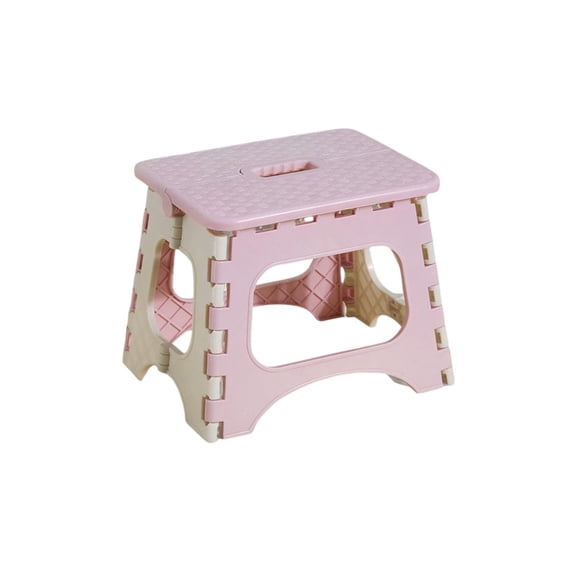 Dvumao Garden Folding Stool - Heavy Duty Thickened Plastic Portable Seat for Outdoor Camping, Fishing, Patio & Home Use