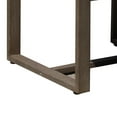 thumbnail image 7 of Neji 24 " Dining Chair Burnt Brown Eucalyptus Wood Frame Thick Cushion, 7 of 7
