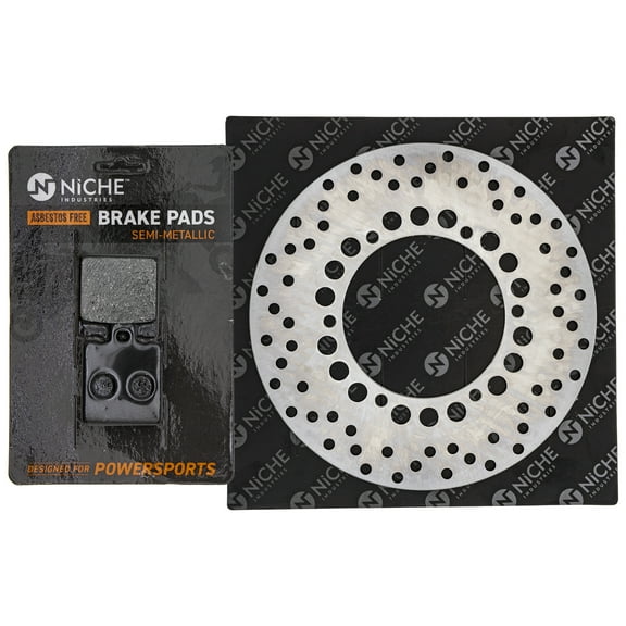Niche Rear Brake Rotor Pad Kit for Ducati 613.4.008.1A 49240032A Motorcycle MK1006565