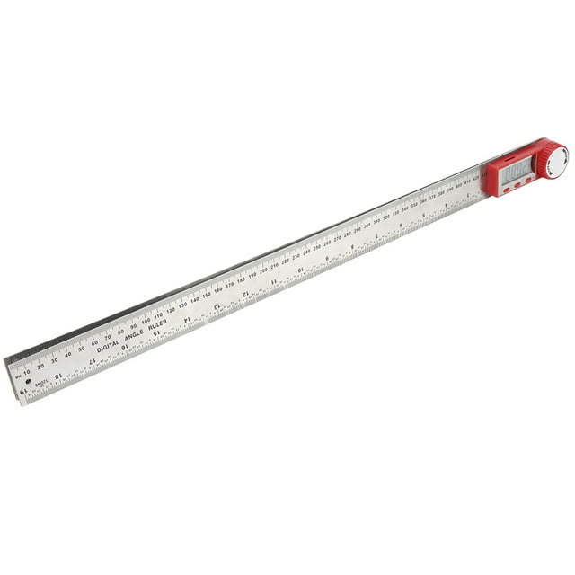 Règle Électronique, Localisateur d'Angle, Règle de Mesure, Longueur pour Outil de Mesure d'Angle avec Vis de Fixation 0-500mm