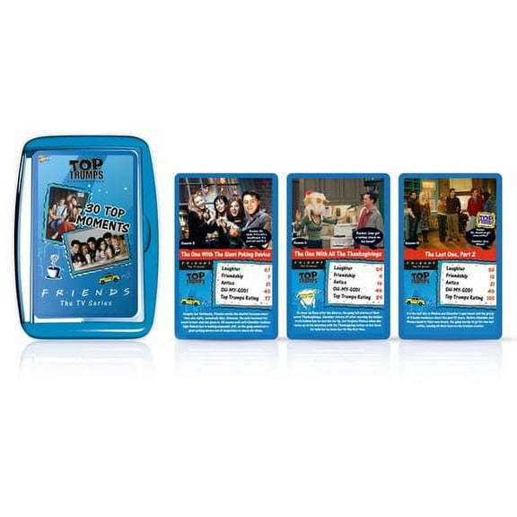 Friends Top Trumps Playing Card Game