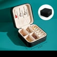 thumbnail image 2 of Multifunctional Portable Jewelry Box Family Travel Earrings Necklace Storage Box, 2 of 10