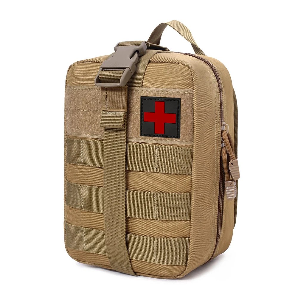 Outdoor Hiking Bag Molle Tactical Bag Accessory Pack Waist Bag Portable Medical Bag Accessory Bag Suitable for Camping Hunting