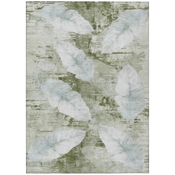 Dalyn Rugs Machine Washable Indoor/Outdoor Chantille ACN2172 Aloe 10' x 14' Rug