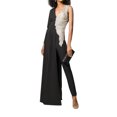 thumbnail image 1 of CAROOTU Combinaisons pour Femmes Mode Design Asymétrique Col en V Profond Taille Haute Robe de Nuit Slim, 1 of 7