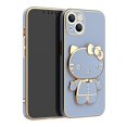 thumbnail image 1 of Fundas de teléfono con espejo interior para iphone, carcasa bonita de Hello Cat para iphone 11, 13, 12, 14 Pro Max, XR, XS, 7, 8 P, SE2020, soporte suave, 2023, 1 of 4