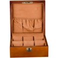 thumbnail image 1 of Jewelry Box Organizer Lockable Bracelet Display Storage Case Jewelry Boxes Portable Organizer for Bracelets Watch, 1 of 6