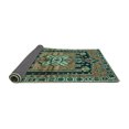 thumbnail image 2 of Ahgly Company Indoor Rectangle Persian Turquoise Blue Traditional Area Rugs, 2' x 3', 2 of 4
