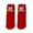 Red, variant on Christmas Socks for Women Womens Christmas Socks Socks Cute Medium Tube Socks