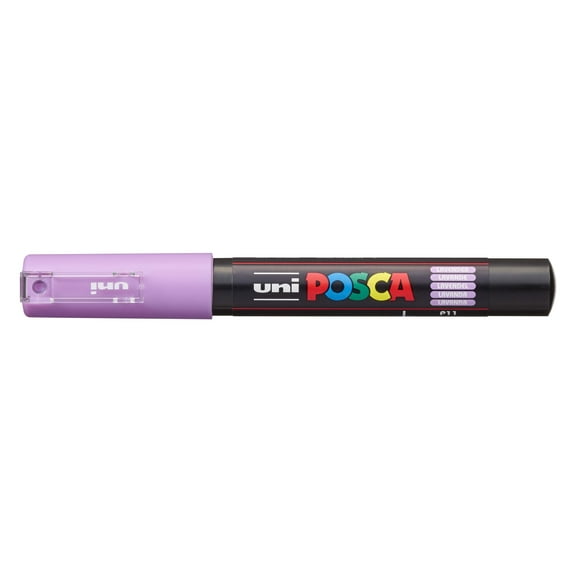 Posca Paint Marker - Lavender, X-Fine, Bullet Tip, 0.7 mm