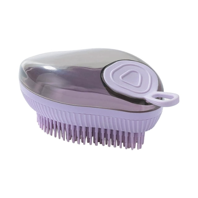TIELUTT Shaped Pet Silicone Bath Brush Multifunctional Cat and Dog Floating Hair Shampoo and Conditioner Grooming Gloves for Puppies Grooming Bag the Coat Handler Undercoat Control Shampoo Hair Remov