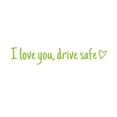 thumbnail image 4 of SATRINO I Love You Driving Safe Mirror Sticker Drive Safe I Love You Sticker With Heart For Rearview Mirror And Window Vinyl Decal Car Accessories And Driver Gift, 4 of 7
