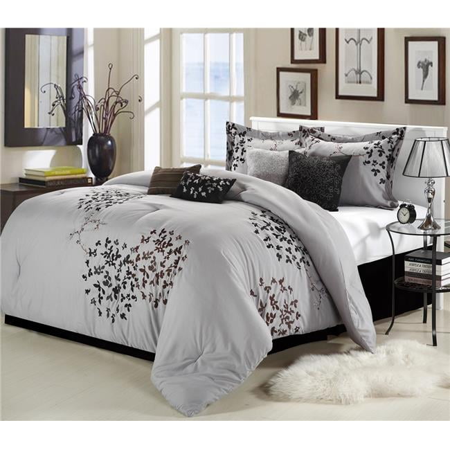 Chic Home 25CK106-US Cheila Embroidered Comforter Set ...