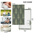 thumbnail image 6 of Yayeee 100% Cotton Hand Towels for Bathroom 16" x 28" Soft Absorbent Kitchen Towel, Hand Drawn Christmas Trees, 6 of 7