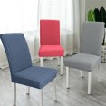 thumbnail image 4 of Labymos 2pcs Dining Chair Slipcover, High Stretch Removable Chair Cover Washable Chair Seat Protector Cover,, 4 of 8