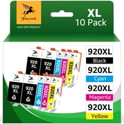 920XL Ink Repalcement for HP 920 XL Combo Pack Fit for HP Officejet 6500 6500A 7000 7500A E709 Printer (4 Black,2 Cyan,2 Magenta,2 Yellow)