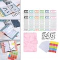 thumbnail image 3 of Carpeta de cuaderno A6 Yotijar con 6 anillas y hojas de Presupuesto Color rosa, 3 of 7