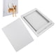 thumbnail image 3 of Puerta Grande Para Mascotas De ABS Que Cierra Automáticamente La Puerta Para Mascotas Puerta Para Mascotas, Instalación De Entrada De Pared Blanca Para Mascotas Puerta Para, 3 of 7