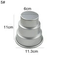 thumbnail image 1 of Yoone 3 Tier Cupcake Cookie Chocolate Pudding Baking Pan Cake Tray Decor Tools Mold, 1 of 6