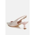 thumbnail image 3 of Vernaos Pointed Toe Rhinestone Slingbacks, 3 of 11