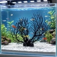 thumbnail image 4 of Aquarium Fake Sea Branch Soft Plastic with Base, Realistic Flexible Coral Reef Decoration for Saltwater Tank, Safe Gentle Hideout for Fish Shrimp Betta Aquascaping, 4 of 7