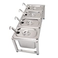 thumbnail image 1 of Polished Mirror Surface Stainless Steel Spice Container Box Rack Organizer Stand for Kitchen Supplies, 1 of 7