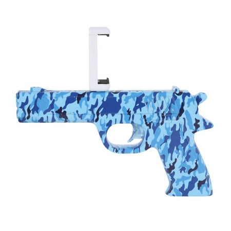 Ar Pistol Buffer Tube Cover CHLTRA Universal AR Gun Smart Pistol Bluetooth Game Handle Controllers Phone Stand 3D AR Games Gun For Android iOS Smartphones ()